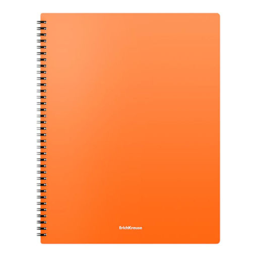 Picture of DISPLAY BOOK A4 X20 SPIRAL NEON ORANGE